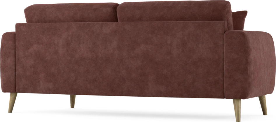 Eden - 2,5-sits soffa svängd - Röd