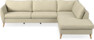 County - 2,5-sits soffa med divan höger - Beige