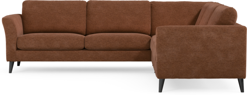 Bridge - Hörnsoffa, 2+2-sits - Orange