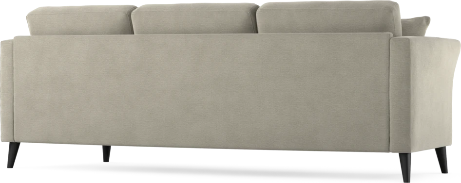 Eden - 3-sits soffa svängd - Brun