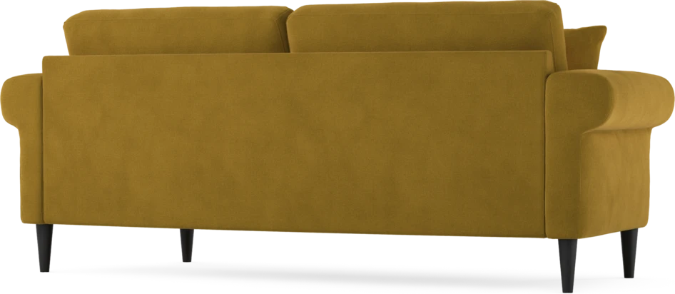 Eden - 2,5-sits soffa svängd - Gul