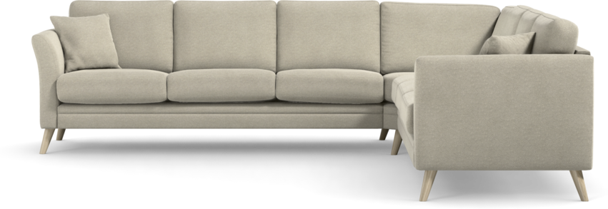 Eden - Hörnsoffa 3+3 - Grå