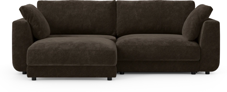 Amie - Bäddsoffa 3-sits - Brun