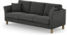 Eden - 3-sits soffa - Svart