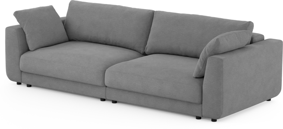 Amie - Bäddsoffa 4-sits - Grå