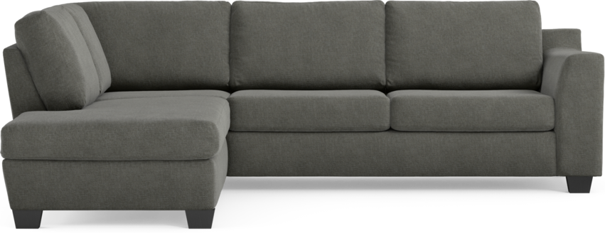 Friday - 2,5-sits soffa med divan vänster - Grå