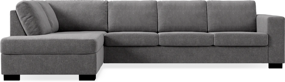 Nevada - 3-sits soffa med divan vänster - Grå