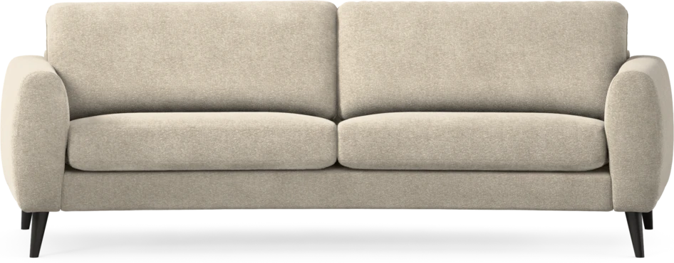 Bridge - 3-sits soffa svängd - Beige