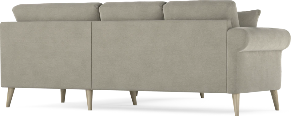 Eden - Hörnsoffa, 2+2-sits - Brun