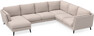 Madison - Hörnsoffa med schäslong vänster - Beige