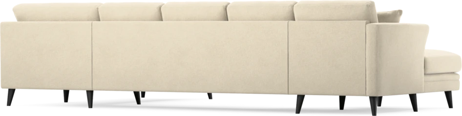 Eden - 3-sits soffa med schäslong vänster och divan höger - Beige