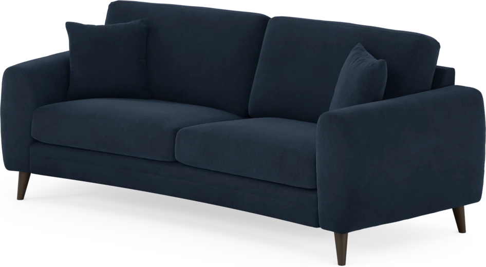 Eden - 2,5-sits soffa svängd - Blå