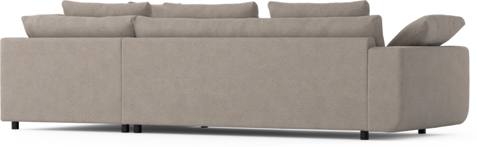 Amie - 3-sits med divan höger - Beige