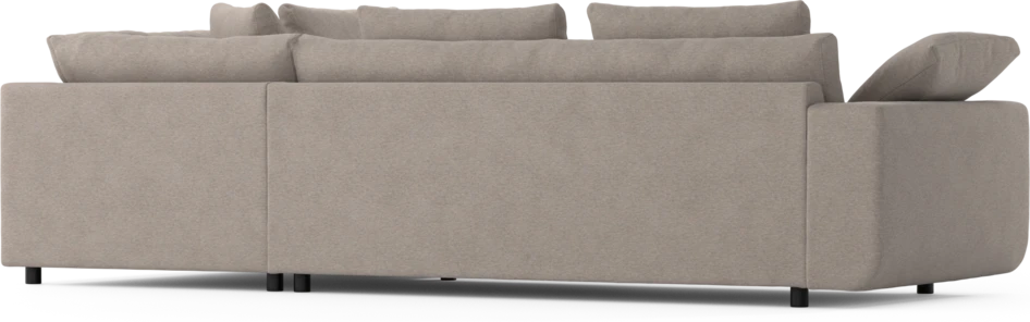 Amie - 3-sits med divan höger - Beige