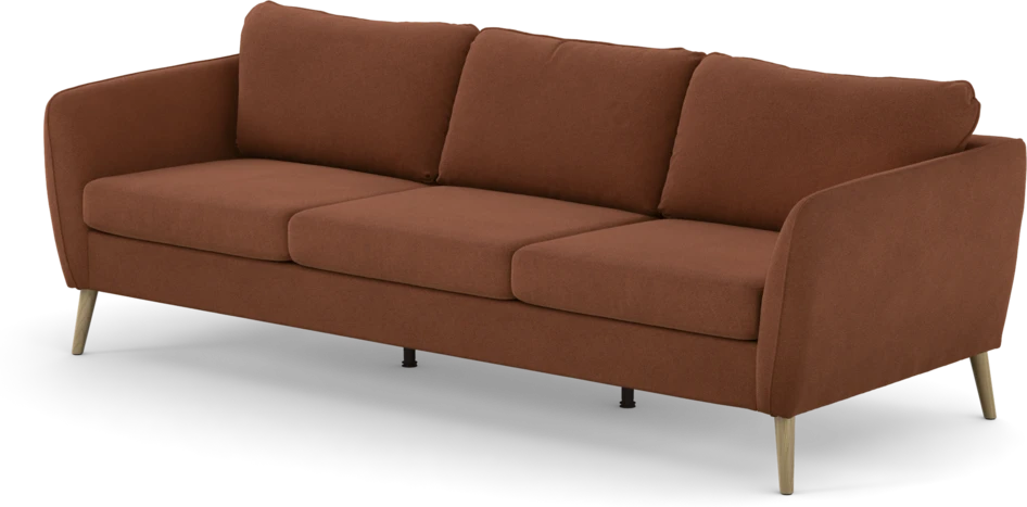 County - 3-sits soffa - Orange