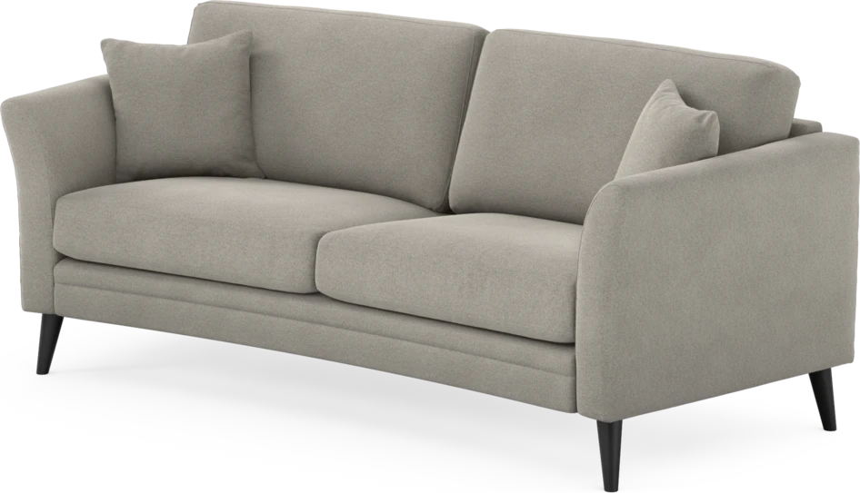 Eden - 2,5-sits soffa svängd - Grå