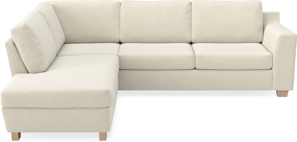 Friday - 2,5-sits soffa med divan vänster - Beige