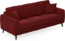 Eden - 3-sits soffa - Röd