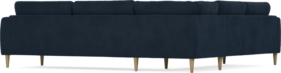 Bridge - Hörnsoffa, 2+3-sits - Blå