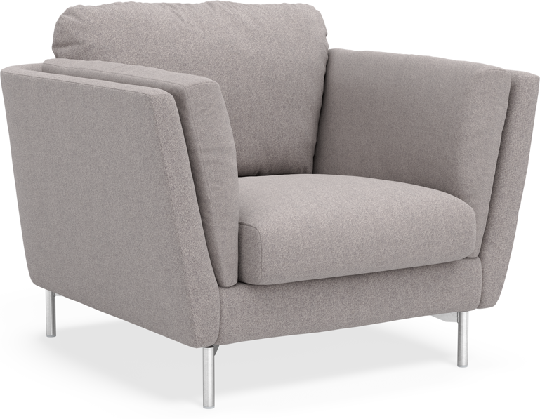Madison Lux - Fåtölj, 70 cm - Grå