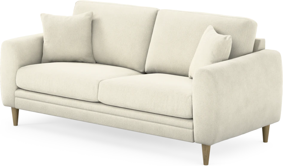 Eden - 2,5-sits soffa - Vit