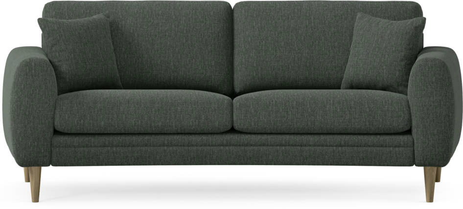 Eden - 2,5-sits soffa svängd - Grön
