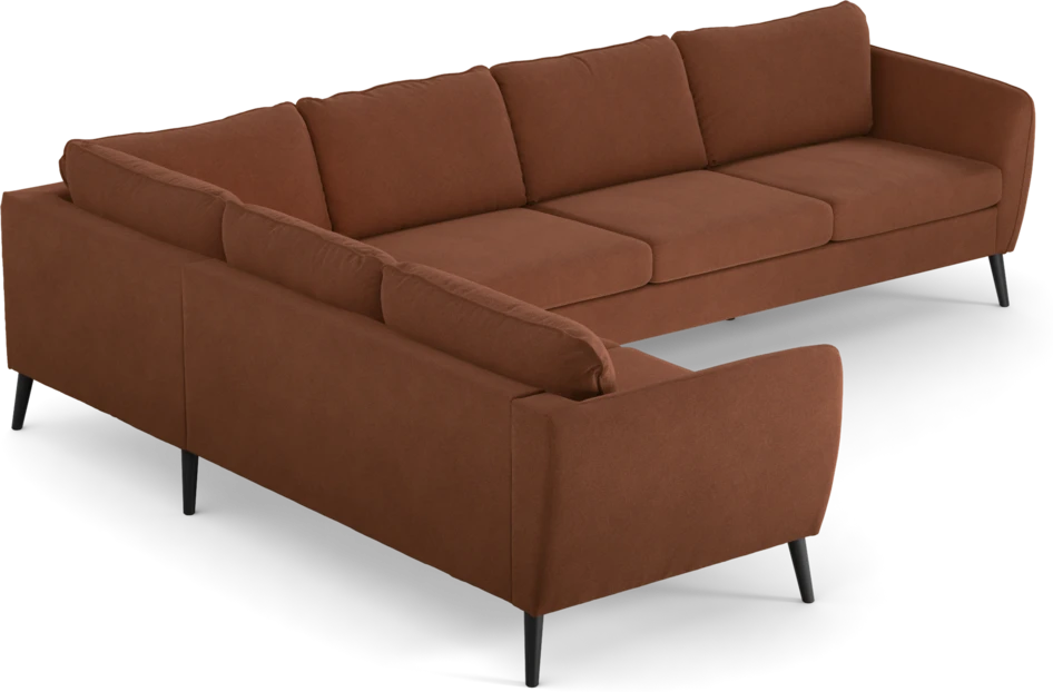 County - Hörnsoffa, 2+3-sits - Orange