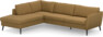 County - 2,5-sits soffa med divan vänster - Gul