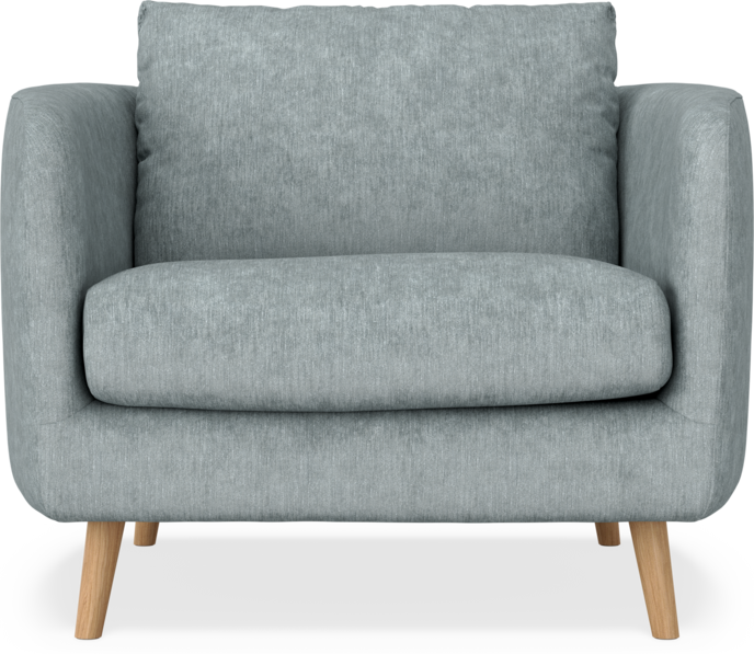 Madison Lux - Fåtölj, 70 cm - Grå