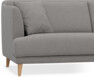 Macy Lux - 3-sits soffa - Grå