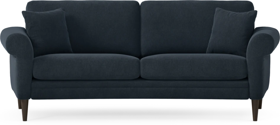 Eden - 2,5-sits soffa svängd - Blå