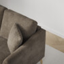 Eden - Hörnsoffa, 2+3-sits - Brun