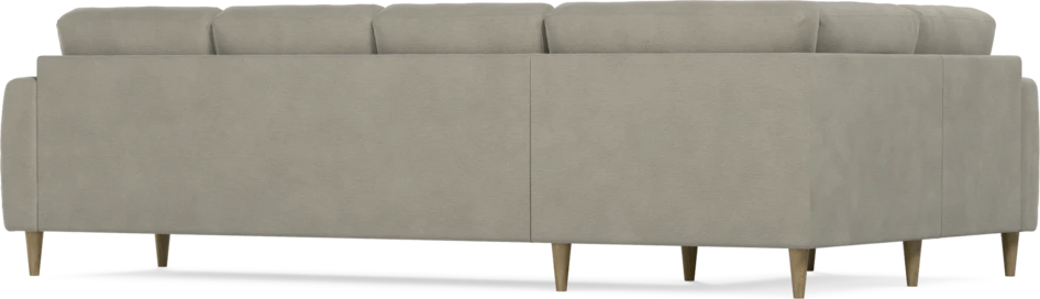 Eden - Hörnsoffa, 1+3-sits - Brun