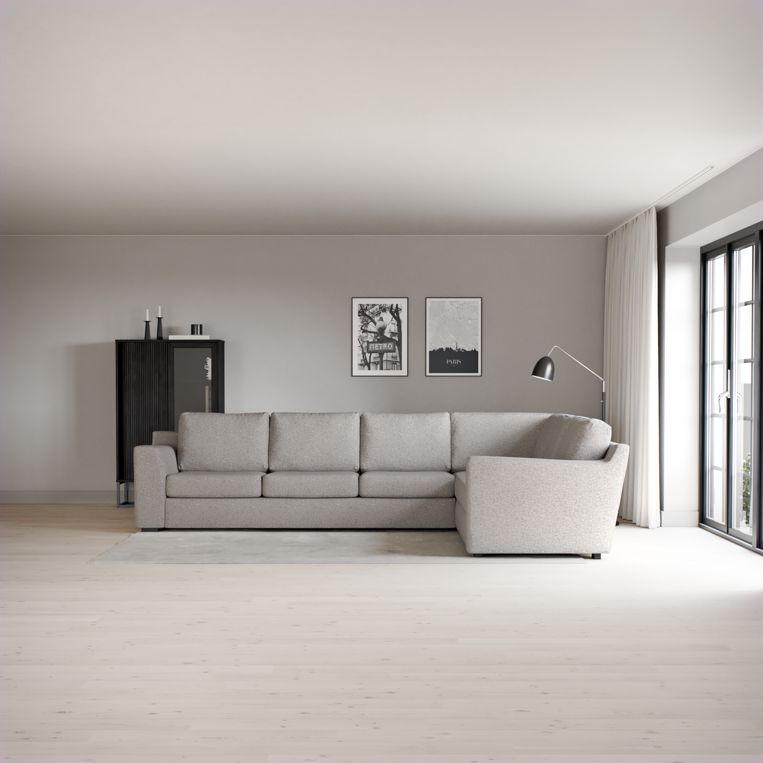 Friday - Hörnsoffa, 3+2-sits - inspiration