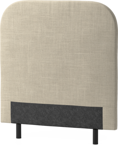 Delux Rundad - Sänggavel, 90-210 cm - Beige