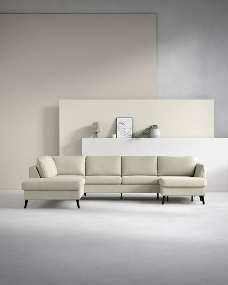 County - 3-sits soffa med divan vänster och schäslong höger - inspiration