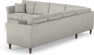 Eden - Hörnsoffa 3+3 - Grå