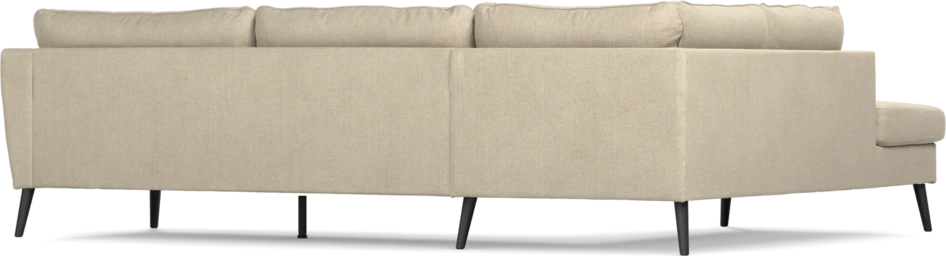 County - 2,5-sits soffa med divan vänster - Beige