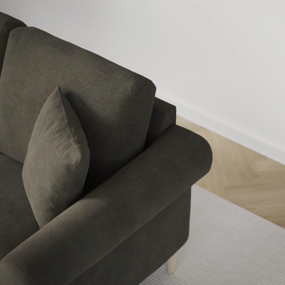 Eden - 3-sits soffa - Grå