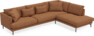 Harper - 3-sits soffa med divan höger - Brun
