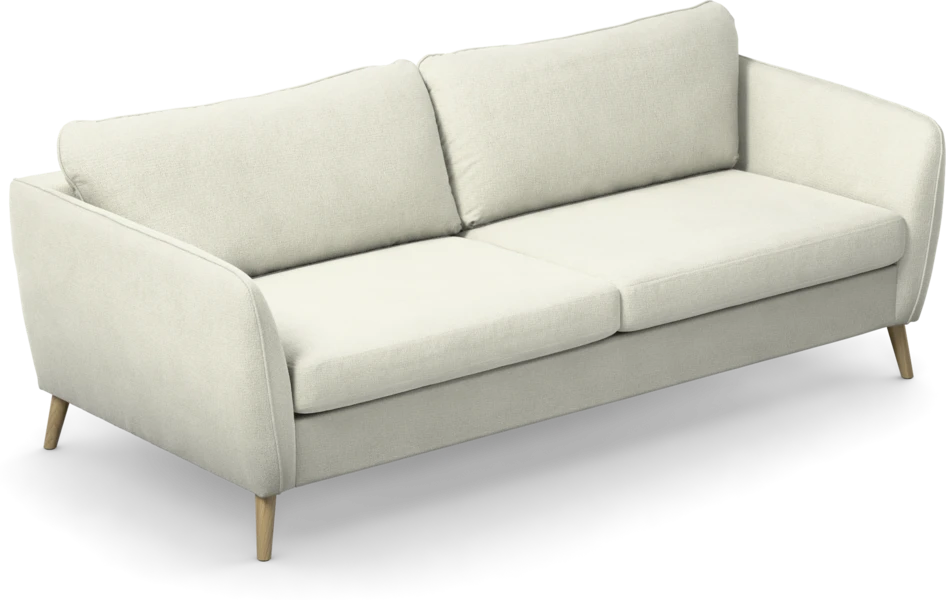 County - 2,5-sits soffa - Vit