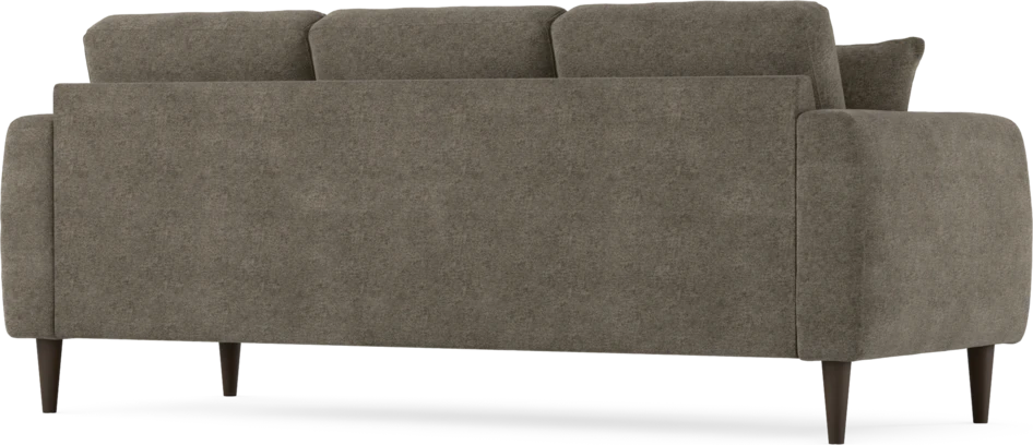 Eden - 3-sits soffa - Brun