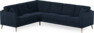 Eden - Hörnsoffa, 2+3-sits - Blå
