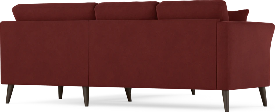 Eden - Hörnsoffa, 2+2-sits - Röd