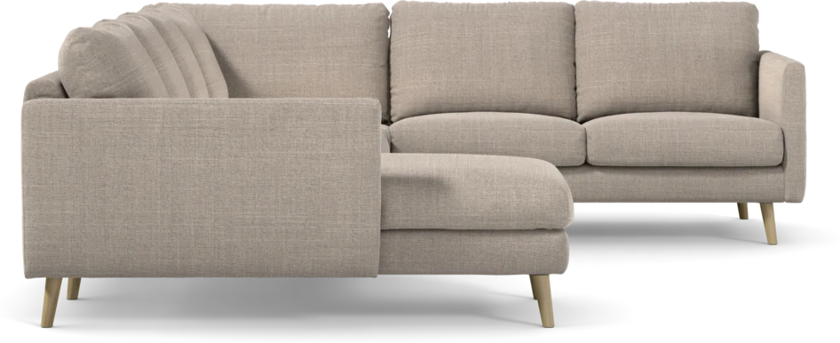 Madison - Hörnsoffa med schäslong vänster - Beige