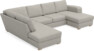 Friday - 3-sits soffa med divan vänster och schäslong höger - Beige