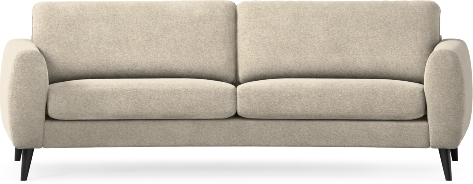 Bridge - 3-sits soffa svängd - Beige