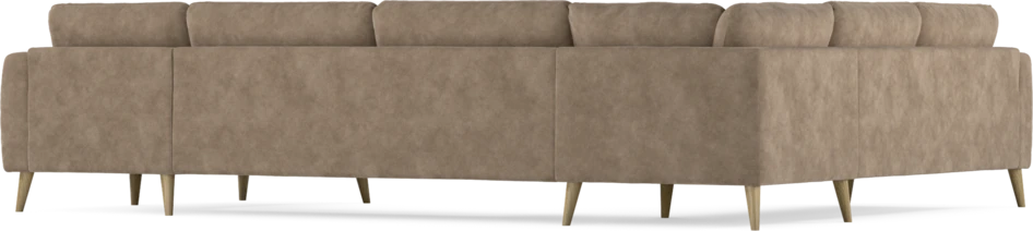 Bridge - Hörnsoffa, 2+3-sits med schäslong höger - Beige