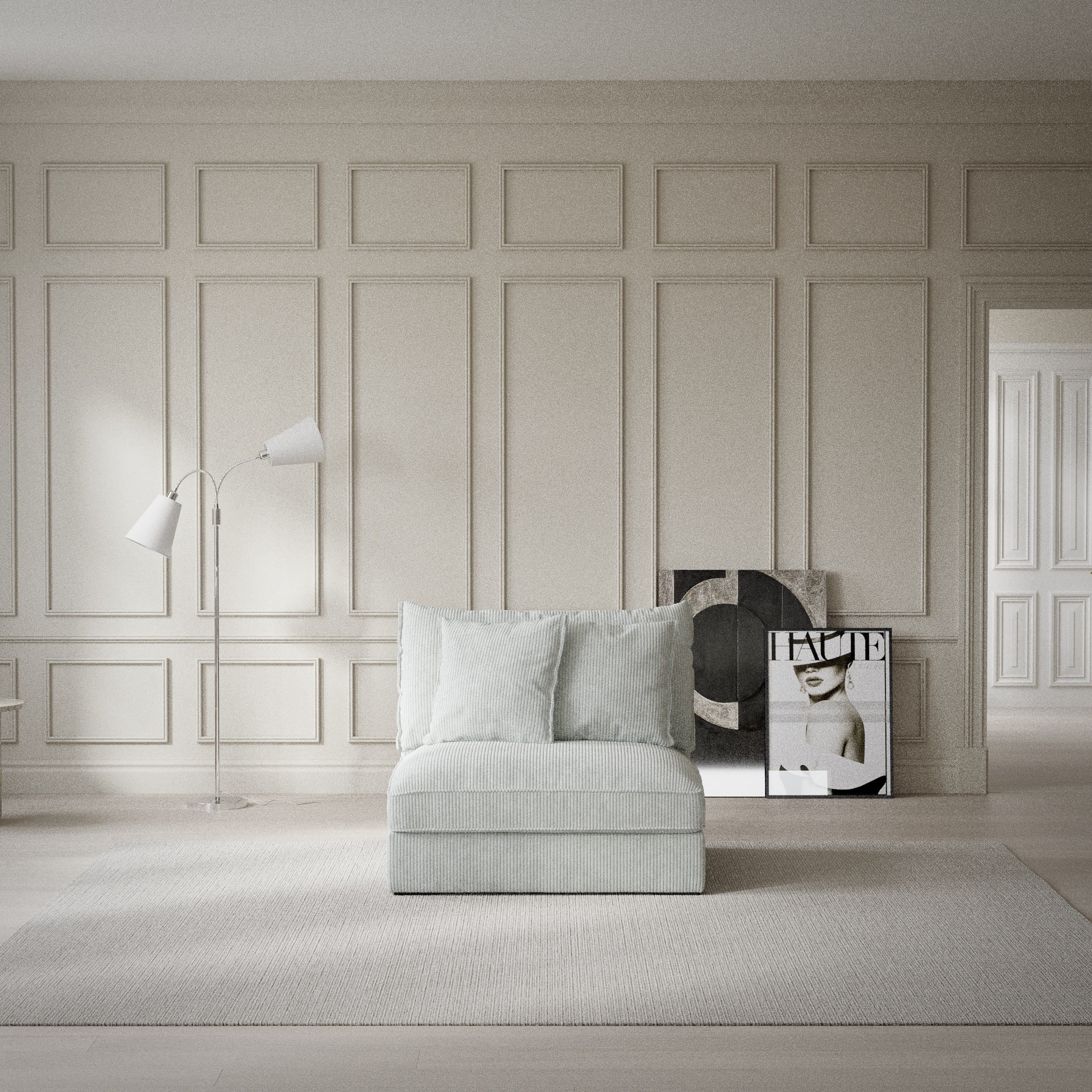 Rossi, 1,5-sits utan armstöd