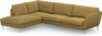 Madison - 3-sits soffa med divan vänster - Gul